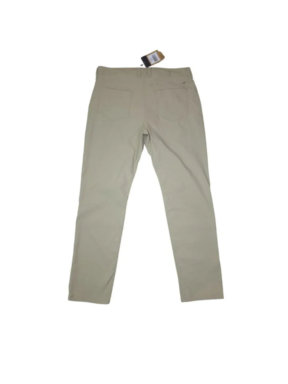 The North Face Sprag Slim Fit Beige Twill Pants With FlashDry Technology Size 38